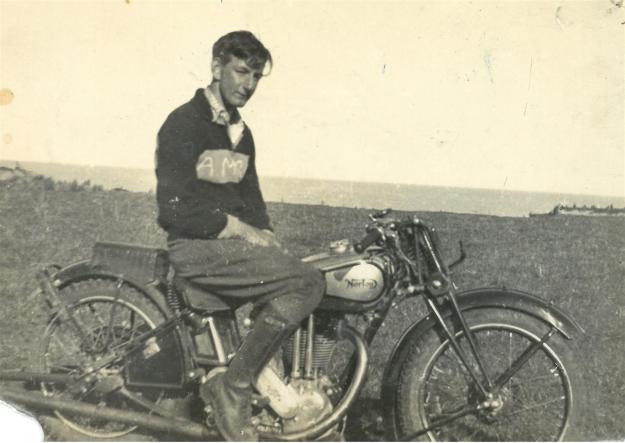 Ted Smith motorbike