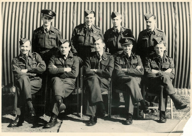 Navigators  Mepal 1944 (RCWeeden front center)